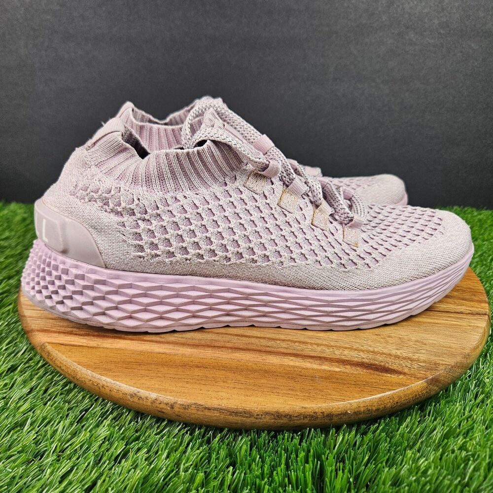 NOBULL Allday Knit Runner Athletic Sneakers Lilac Purple Sz Mens 9 Womens 10.5